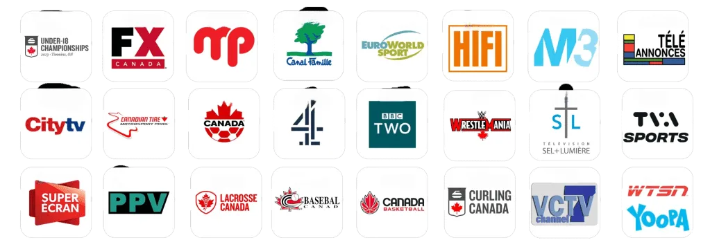Channels list 2 IPTV Belgique amende